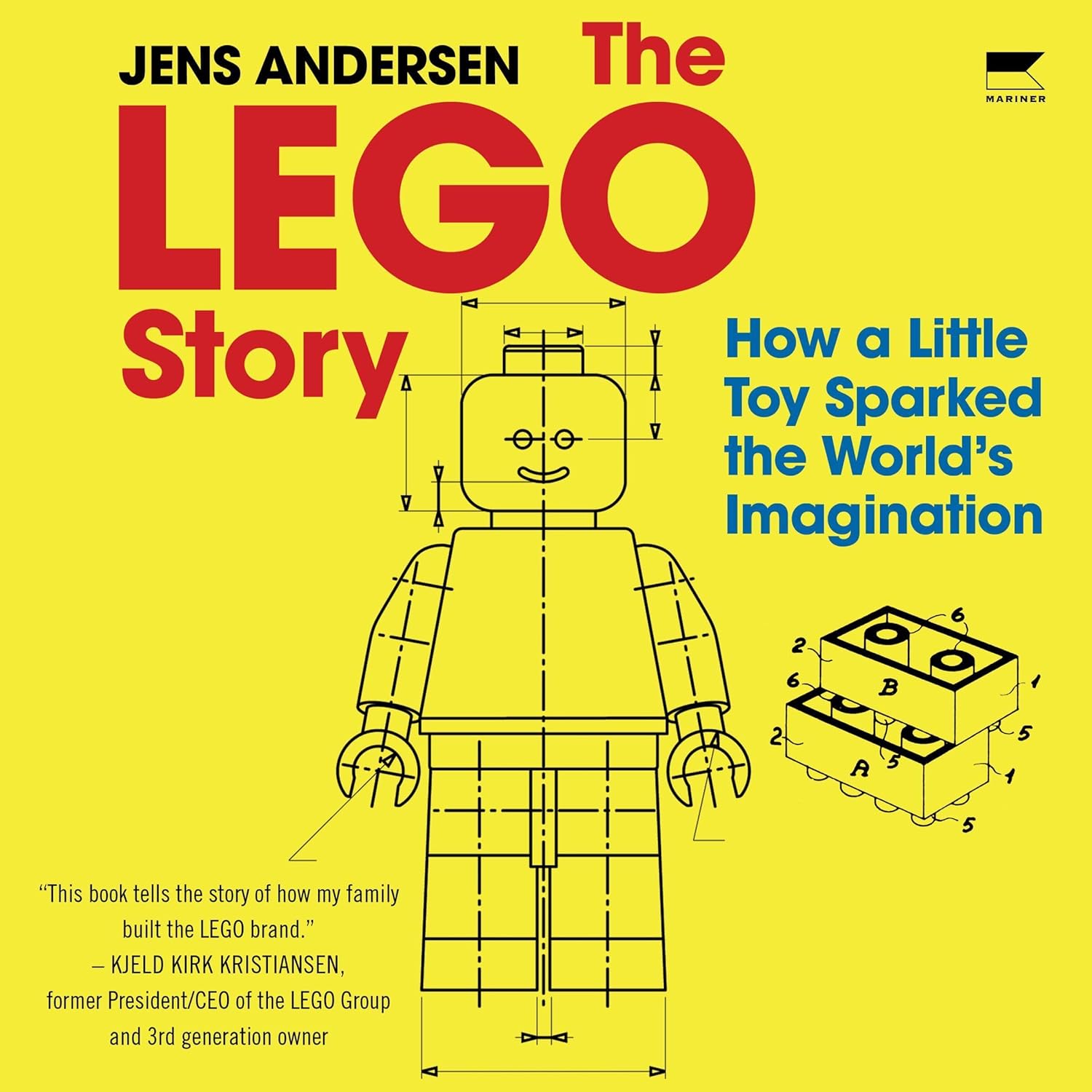 The LEGO Story: How a Little Toy Sparked the World’s Imagination audio book cover