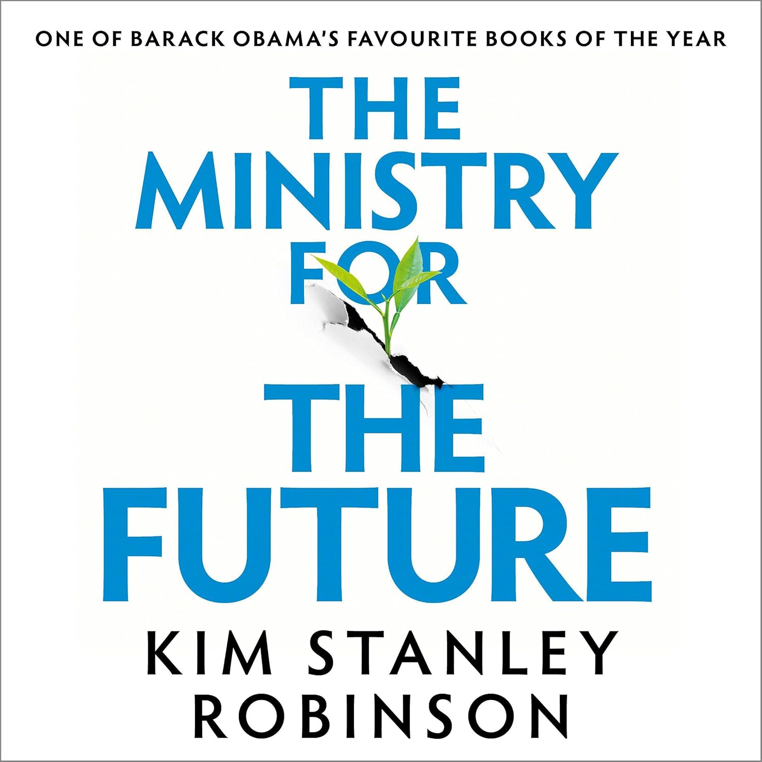 The Ministry for the Future audio book cover